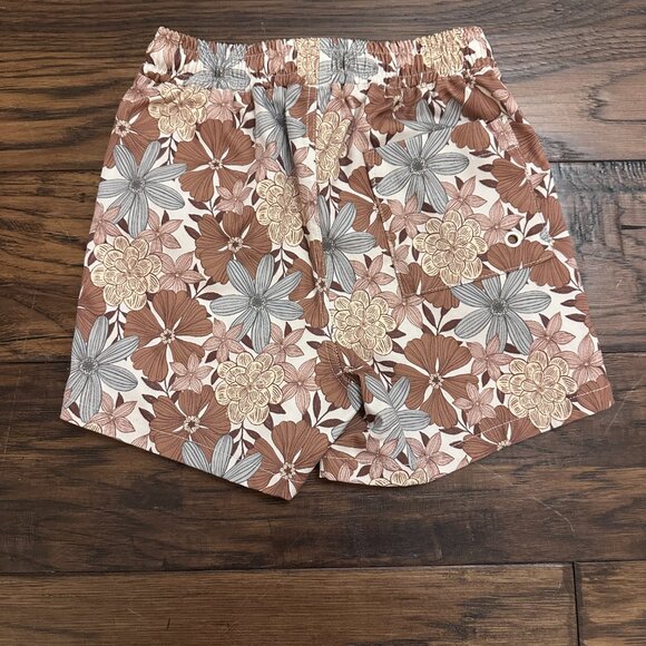 Rylee + Cru Boys' Tropical Flower Swim Trunks - Picture 4 of 4
